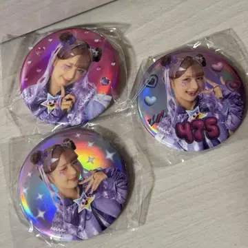 하라주쿠 페스티벌 캔 배지 3개 세트