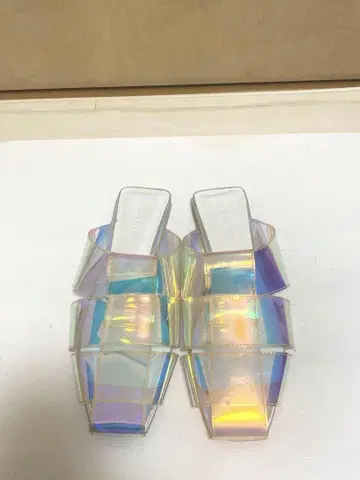 JEANASIS 클리어 샌들 L 사이즈