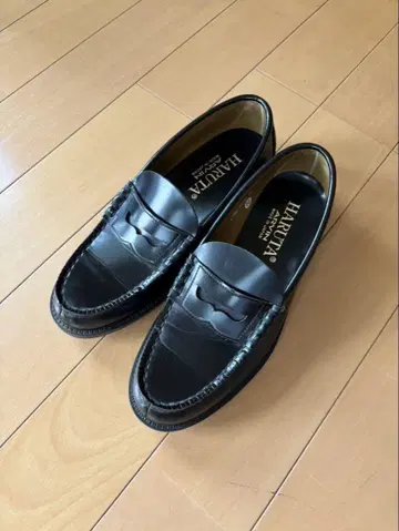 HARUTA 블랙 로퍼