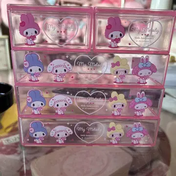 My Melody 50주년 아크릴 수납 박스
