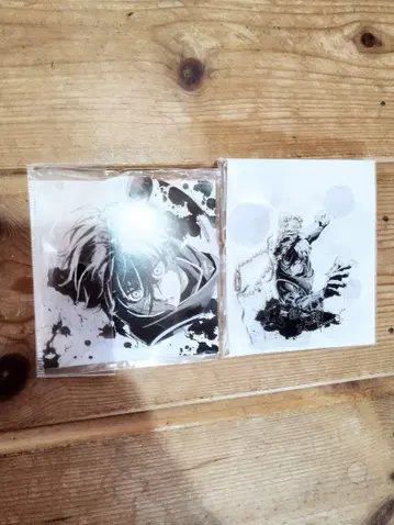 블루 록 수묵화풍 원작 그림 캔뱃지 아크링 키링 나기 세이시로 2개 세트
