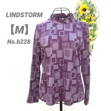 린드스톰 LINDSTORM 긴팔 블라우스 M 여성용 고급 여성복
