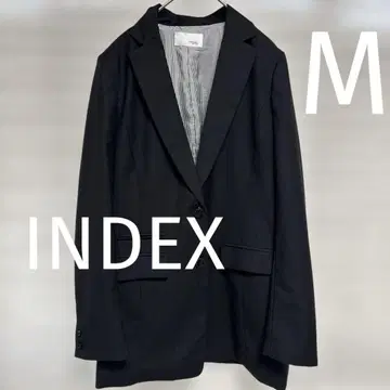 인덱스 블랙 테일러드 자켓 여성용 M