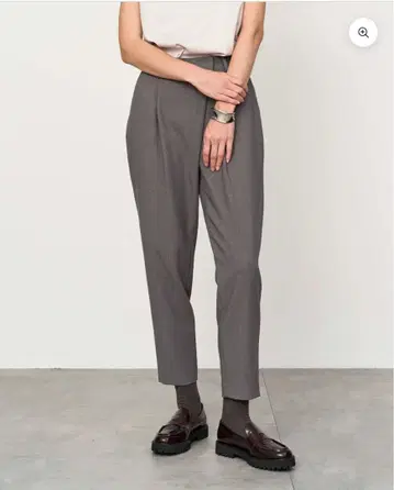 소주 울 라이크 타크 팬츠 L 그레이