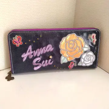 ANNA SUI 아나수이 데님 스타일 장지갑