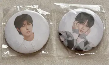 BTS 진 런세옥진 캡슐 토이 캔 배지