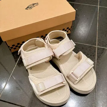 VANS 베이지 스포츠 샌들 23cm