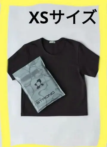 스트롱 팩 티 숏 블랙 검정 XS
