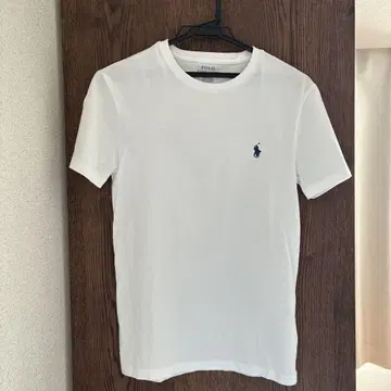 폴로 랄프로렌 여성용 화이트 T셔츠