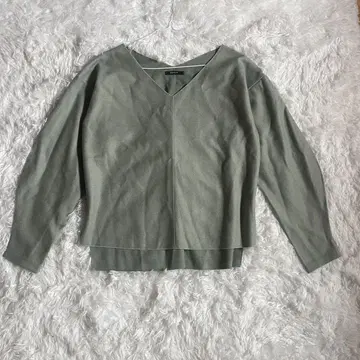 DRESSLAVE 여성용 긴팔 상의 M 울 지온상사 그린