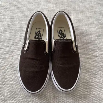 [ VANS ] 슬립온 V98CLAP 브라운