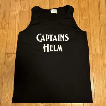 CAPTAINS HELM 탱크탑 X-LARGE 블랙