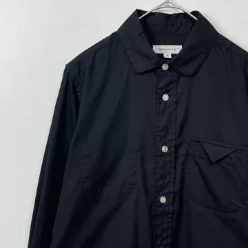 Ordinary fits 히든 버튼 다운 레귤러 카라 셔츠 사이즈 0