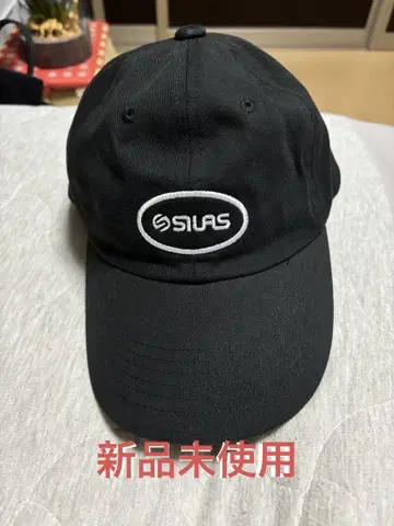 새상품 SILAS 사이러스 로고 캡