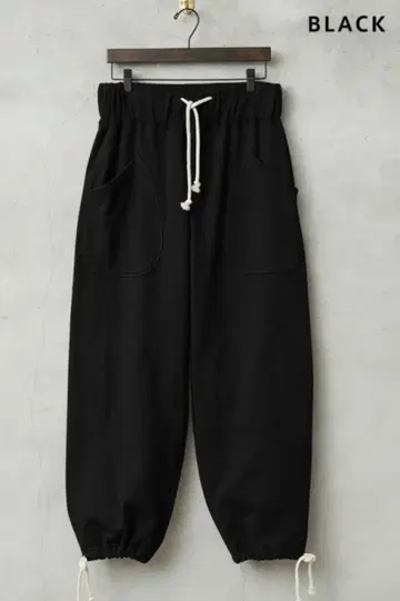 WAIPER.inc 미군 US NAVY 더블니 스웨트 팬츠 블랙 L