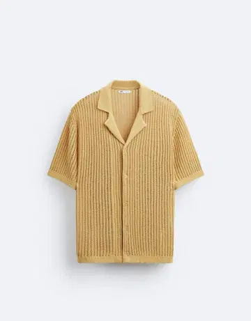 ZARA 자라 니트 크로셰 셔츠 새 제품 미사용
