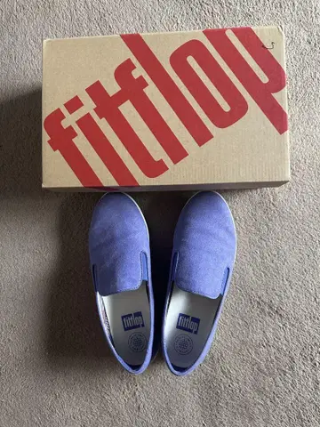 핏플랍 fitflop EU37.5 라벤더색 슬립온
