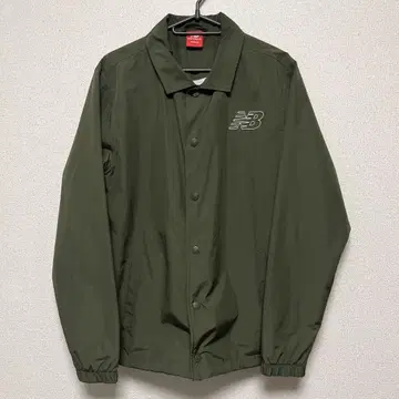 New Balance 나일론 자켓 M 올리브