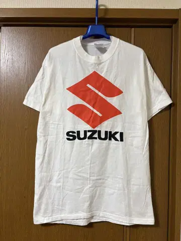 SUZUKI METRMO 로고 티셔츠 화이트