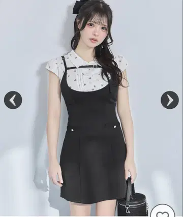 미셸 마카롱 셔츠 세트 캐미 원피스   프리 사이즈