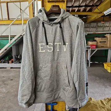 ESTIV 그레이 파커 남성용 M 사이즈