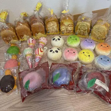 [미사용 새상품] 스퀴즈 25개 묶음 판매 Rilakkuma sanrio
