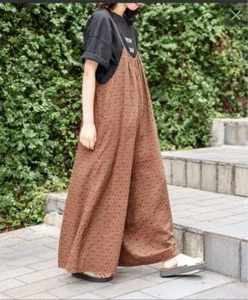 차오파닉 티피 아프리카 바틱 패턴 올인원 2웨이 살로페트