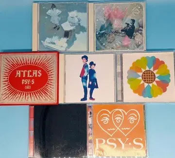 PSY S CD 앨범 7장 묶음 판매 사이즈 saiz
