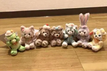 새상품 더피의 원더풀 키친 봉제 인형 참 전7종
