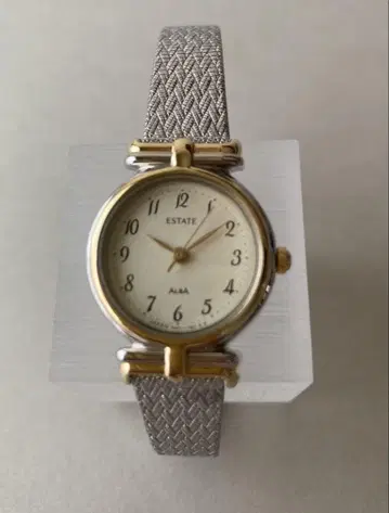 ALBA ESTATE 알바 에스테이트 여성용 손목시계 쿼츠 미사용