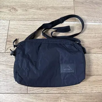 GREGORY 블랙 숄더백 프릭스스토어
