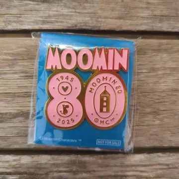 MOOMIN 80주년 기념 핀 배지 핀 배지 핀즈 무민