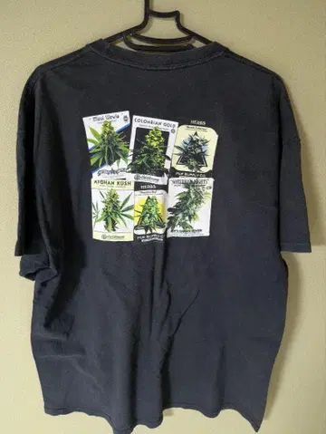 HUF WEED PLANTLIFE 티셔츠 XL