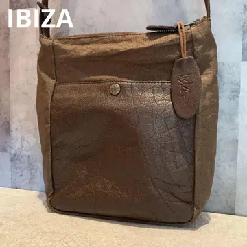 [새상품급] IBIZA 이비자 숄더백 사코슈 브라운 나일론
