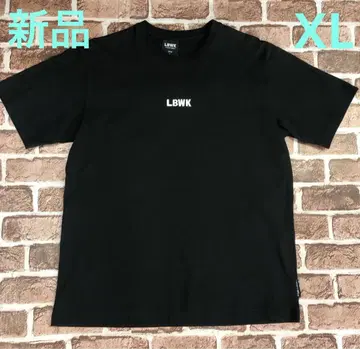 LIBERTY WALK 상의 반팔 티셔츠 블랙 자수 프린트 로고