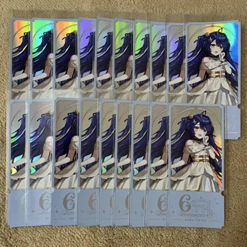 [최종 가격 인하] 니지산지 아마미야 코코로 6주년 티켓풍 카드