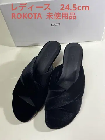 ROKOTA 로코타 샌들 벨벳 미사용품