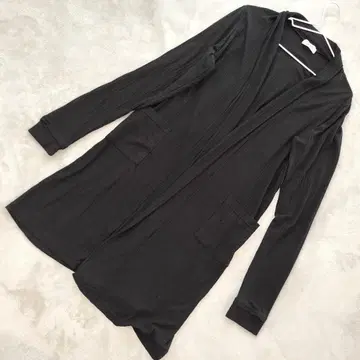 빅 사이즈 XL slattgir 슬랫지 롱 가디건 블랙