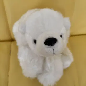 아사히야마 동물원 화이트 곰 봉제 인형