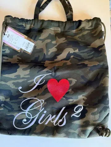girls2 wego 냅색 카모플라쥬
