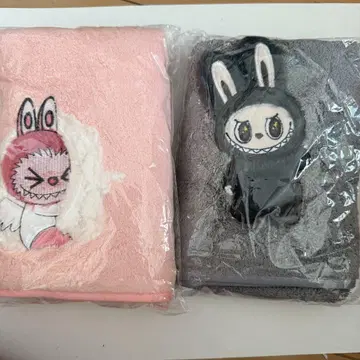 러브부 labubu 손수건 타월