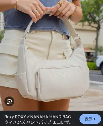 찾고 있습니다. Roxy NANAHANDBAG 화이트 숄더백