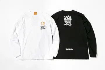 GIANTS x BEAMS 자이언츠 거인 비스 롱티셔츠 검정 XL