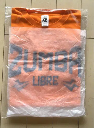 정품! ZUMBA 신작 티셔츠 오렌지