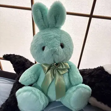 민트 그린 토끼 봉제 인형 255cm