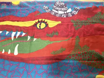 쿠사마 야요이 대형 스카프 유니클로 미사용