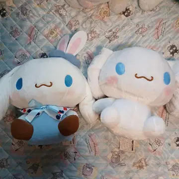 시나모롤 신비의 나라 BIG 인형 시나몬과 밀크 BIG 인형
