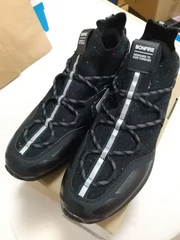 BONFIRE 트레킹 신발 블랙 26.5cm US8.5