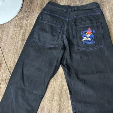 XLARGE 와이드 렉 데님 팬츠