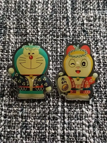 초레어! 어디서든 도라에몽 오에도 한정 핀 배지 핀즈